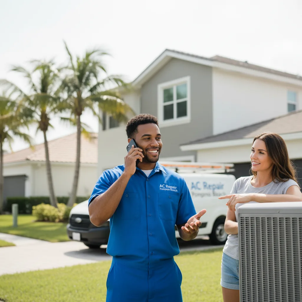 AC Repair Pompano Beach customer support in New River